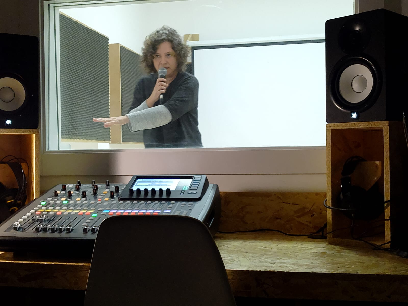 Peregrinaje en Centro Huarte, Navarra. Como muestra final de la residencia OB-SKENA 2018.